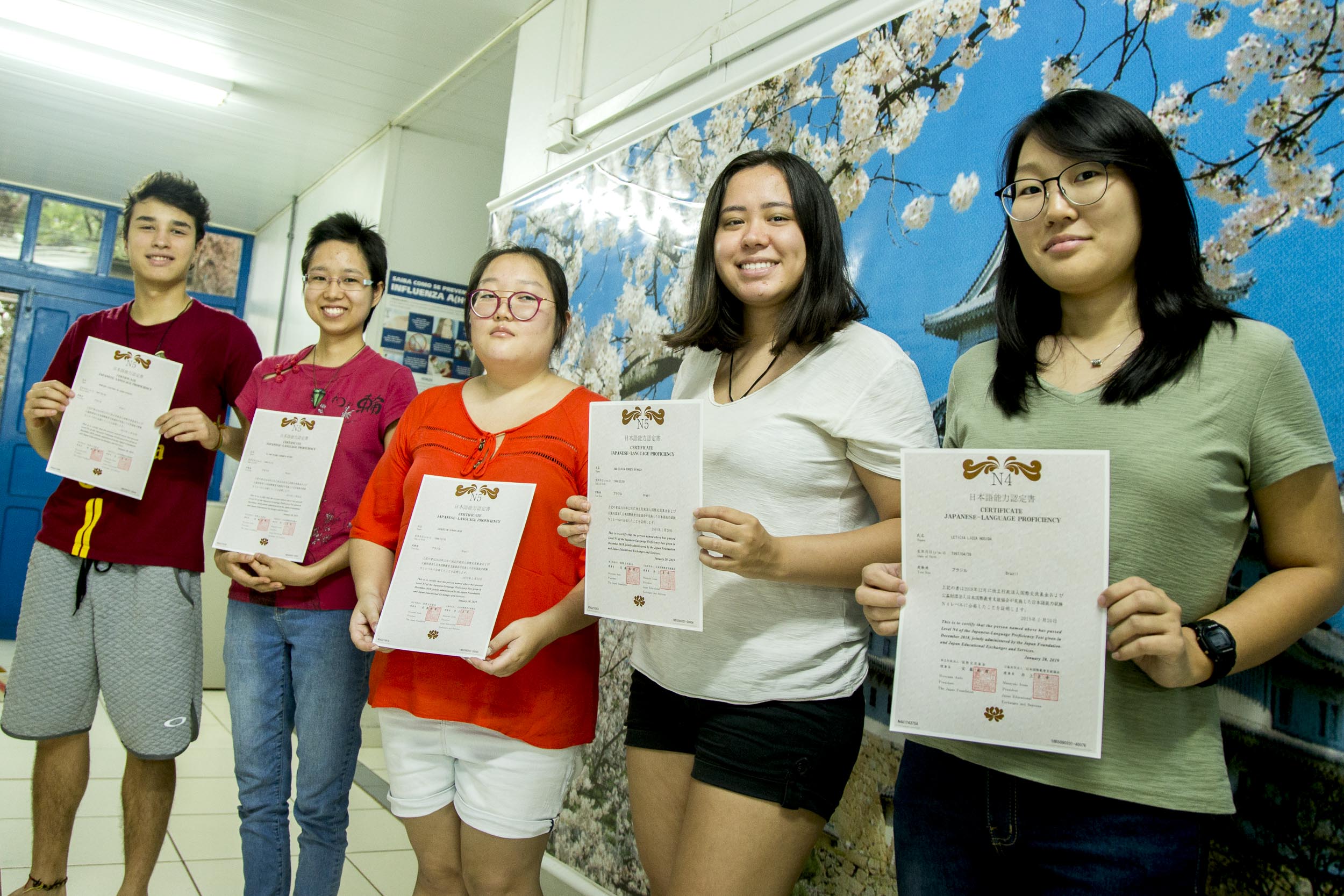 2019 04 03 Certificacao de alunos do IEJ Instituto de Idiomas Japones MG 4572