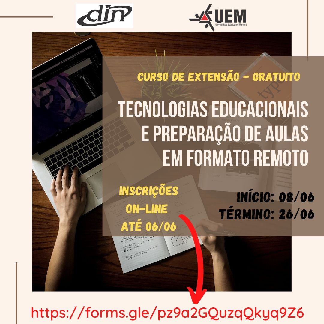 curso extensao tecnologias educacionais