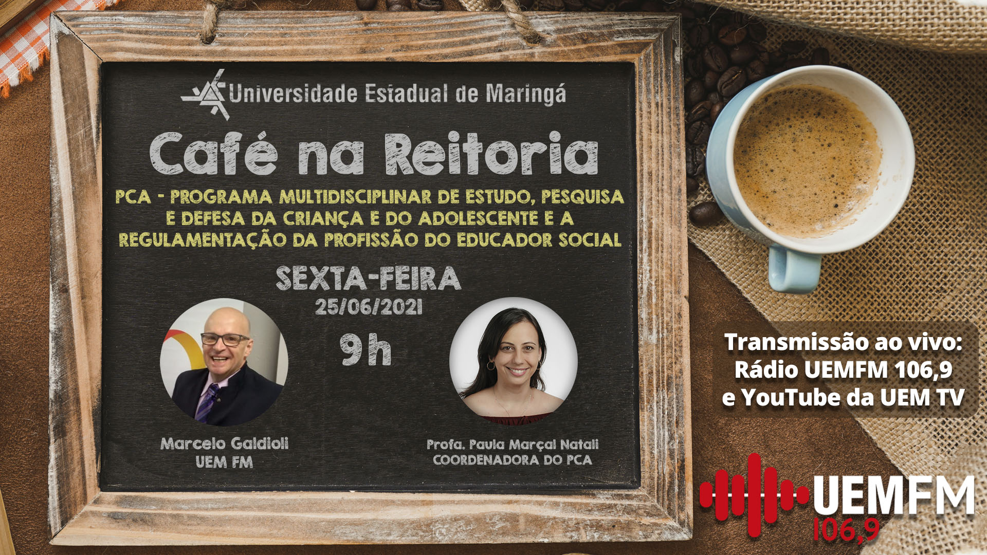 Cafe na Reitoria 2021 06 25