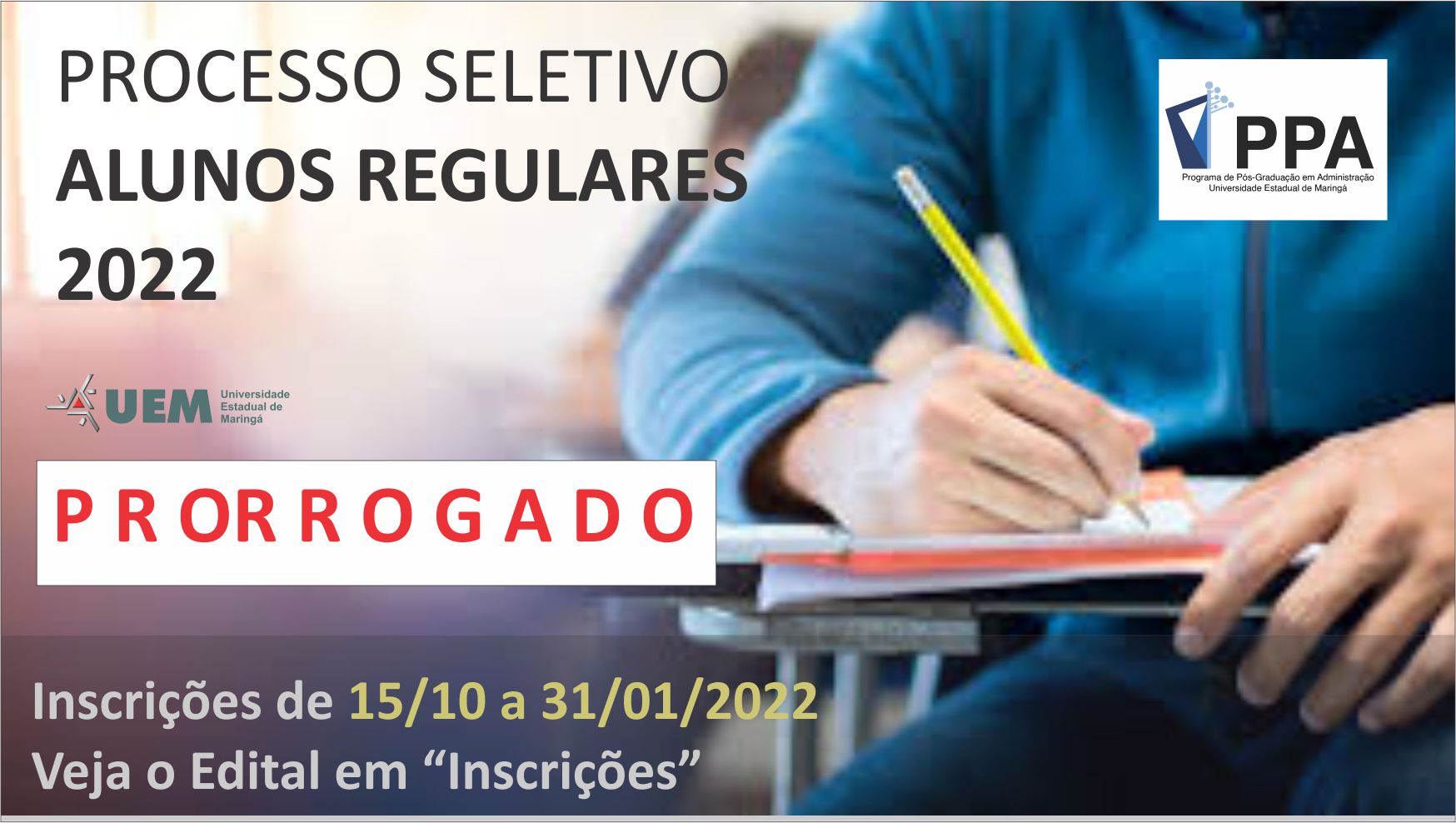 PPA prorroga inscrição 