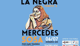 Servidores e músicos formados pela UEM promovem tributo a Mercedes Sosa