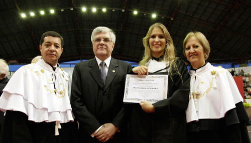 Júlio Prates Filho, Miguel Kfouri Neto, Laís Fernanda de Andrade e Neusa Altoé