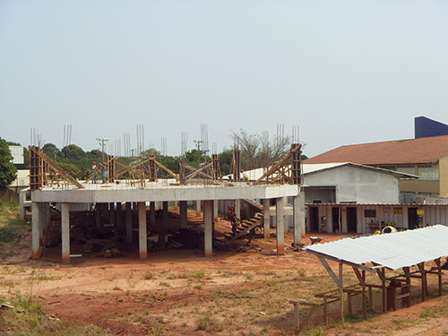 No Câmpus Regional de Umuarama as obras já foram retomadas