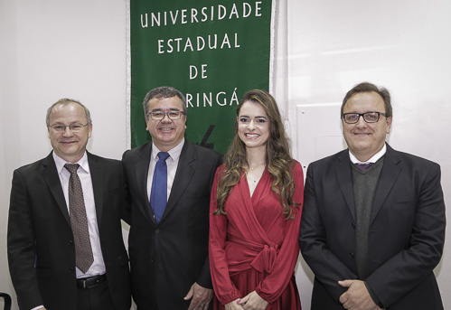 Mauro Baesso, Romildo Moraes, Gisele Carvalho e Julio Damasceno