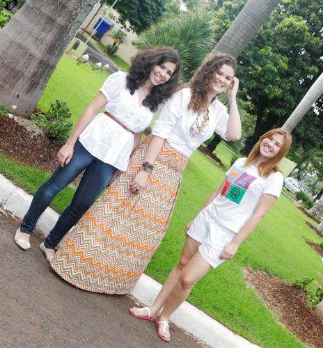 Tamires Freitas, Fernanda Paz e Gabriela Petrucci