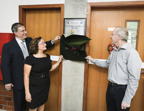 Antonio Carlos Saraiva da Costa, Maria Celeste Vidigal e Mauro Baesso